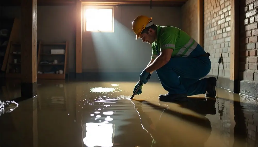Professional water damage restoration services in Andrews, IN